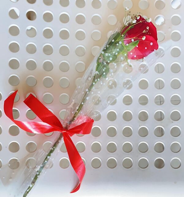 Single Red Rose - Image 3
