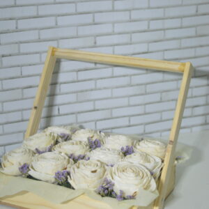 White Sola Basket