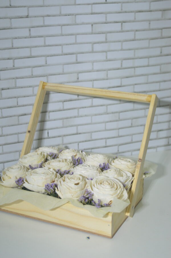 White Sola Basket