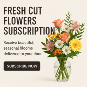 Fresh Flower Subscription Classic – 8 Weeks – Delivery on every Saturday