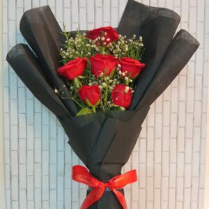Six Roses Bouquet