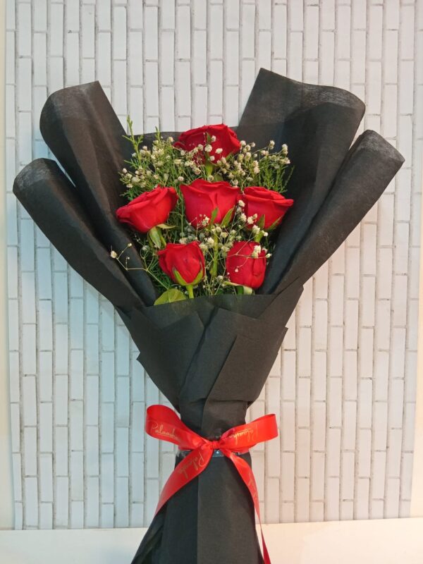 Six Roses Bouquet