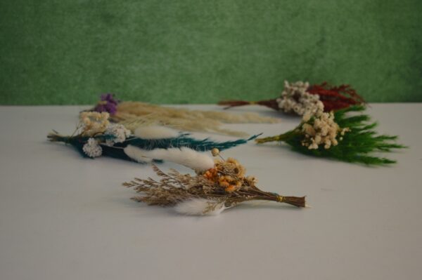 Dry Flower Small Bouquet - Combo of 5 random Bouquet - Image 3