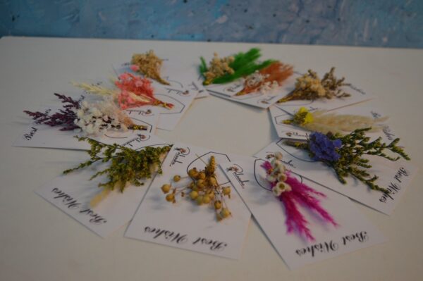 Gift Cards - Mini Dry Flower Bouquet - Set of 10 Random Packs - Image 8