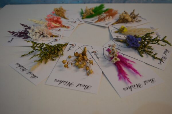Gift Cards - Mini Dry Flower Bouquet - Set of 10 Random Packs - Image 9