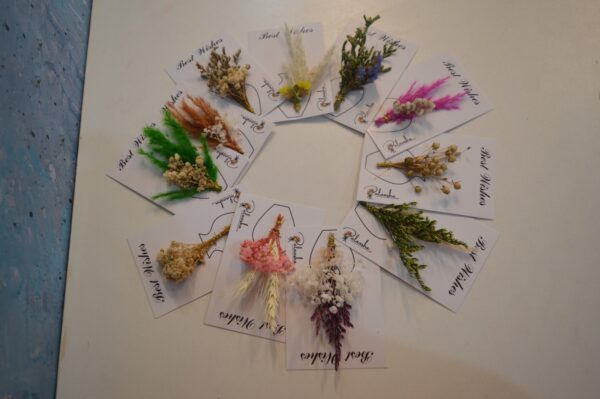 Gift Cards - Mini Dry Flower Bouquet - Set of 10 Random Packs - Image 6