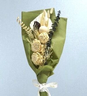 Olive Grace – Premium Dried Flower Bouquet